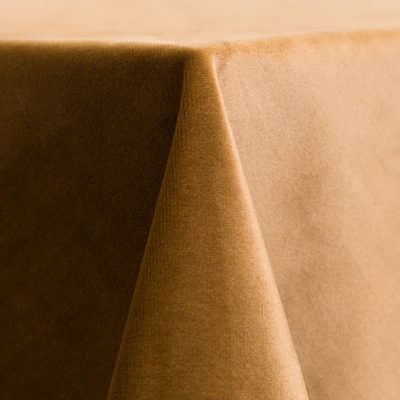 Specialty Velvet Cognac Linen