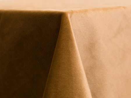 Specialty Velvet Cognac Linen