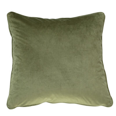 Velvet Olive Pillow