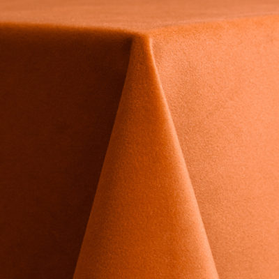 Specialty Velvet Persimmon Linen