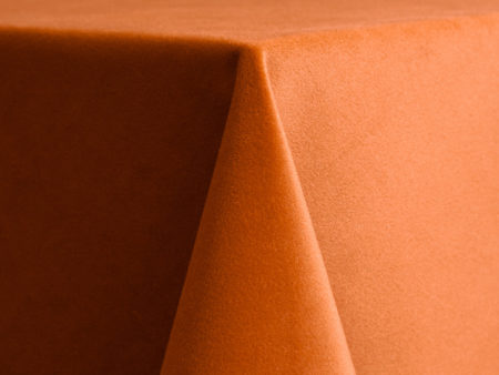 Specialty Velvet Persimmon Linen