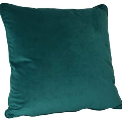 Velvet Peacock Pillow