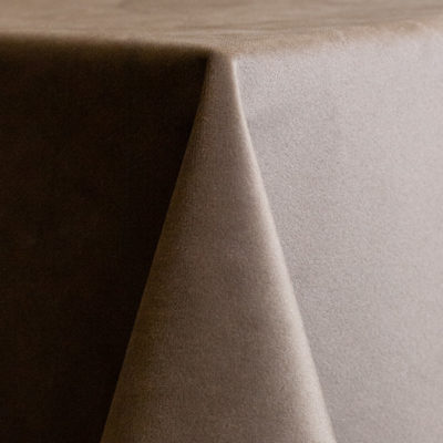 Specialty Velvet Taupe Linen