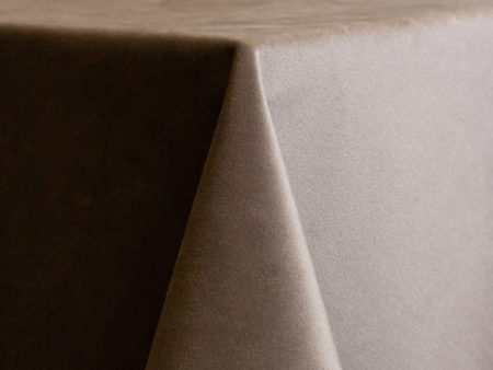 Specialty Velvet Taupe Linen