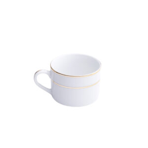White China with Gold Rim - Image 5