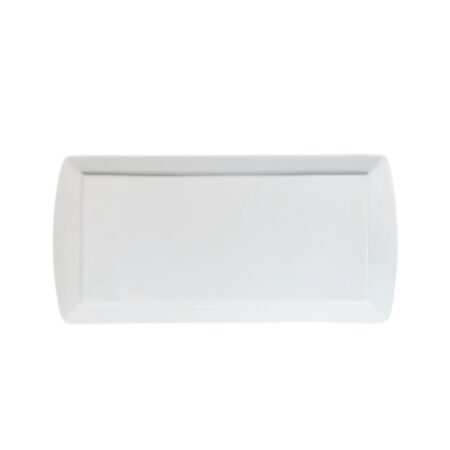 White Rectangular China / Platter 11"x5"