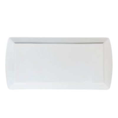 White Rectangular China / Platter 13"x8"