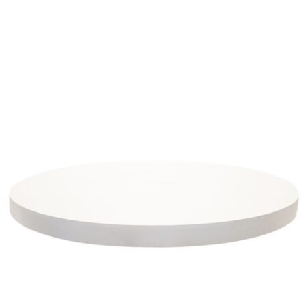 White, Round Stage