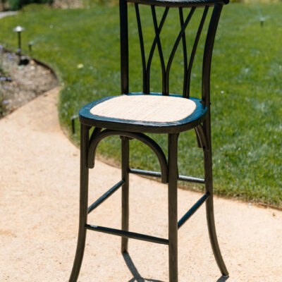 Birch Bar Stool, Black - Image 4