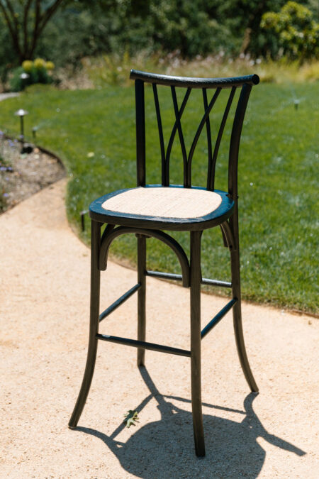 Birch Bar Stool, Black - Image 4
