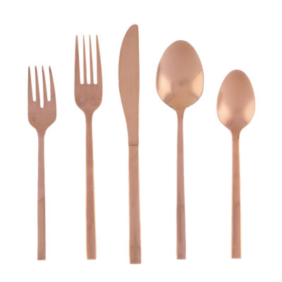 Amour Rose Gold Flatware