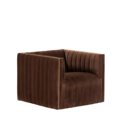 Augustine Auburn Swivel Chair