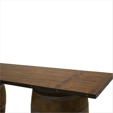 Barlow Wine Barrel Bar, 8' - Image 2