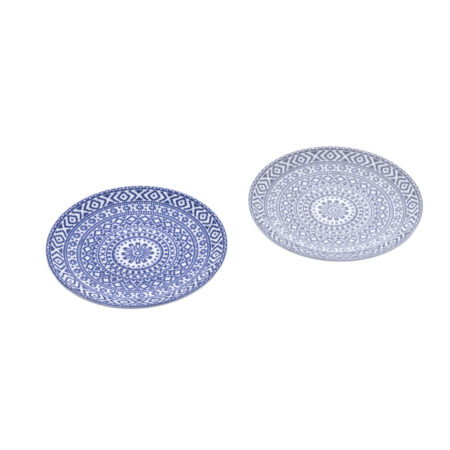 Boho Blue Plate, 8" - Image 2
