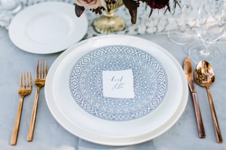 Boho Grey Plate, 8" - Image 3