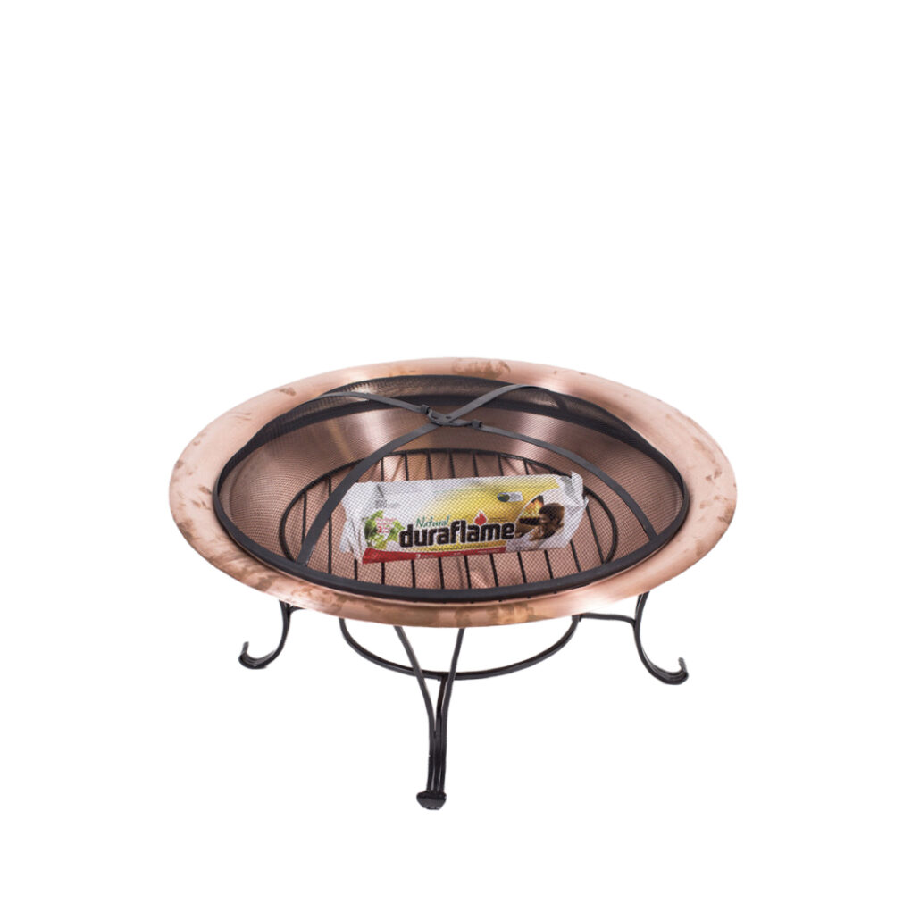 Duralog Copper Fire Pit Rental | Encore Events Rentals
