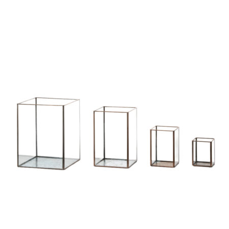 Copper, Rectangle Hurricanes/Votives - Image 4