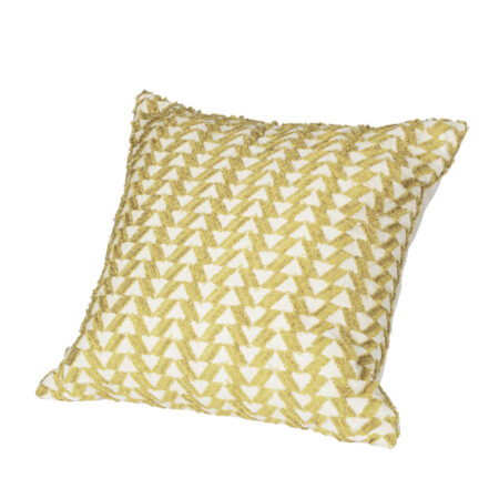 Curry Fringe Pillow