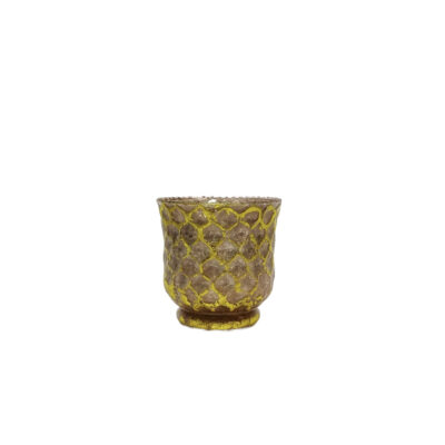 Dame Votive, Blush, 3"