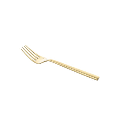Serving Fork, Gala Gold, 10"
