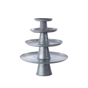 Galvanized Serving Stand
