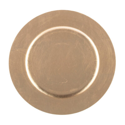 Gold Lacquer Charger