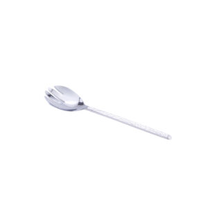 Hammered Stainless Serving Utensils - Image 3