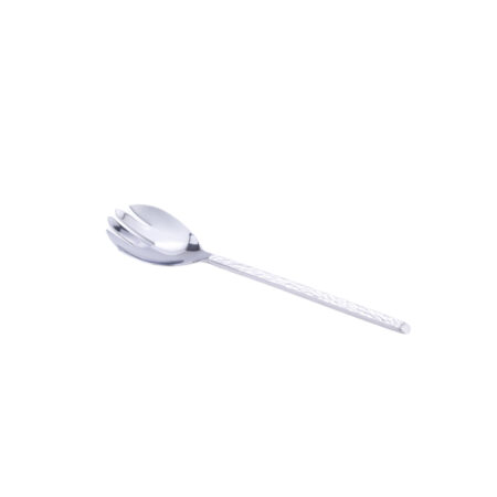 Hammered Stainless Serving Utensils - Image 3