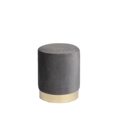 Lenox Charcoal Ottoman