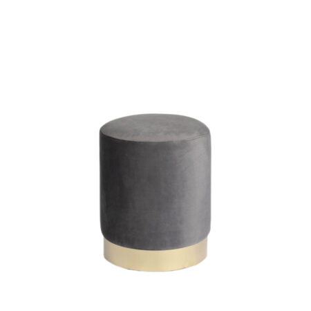 Lenox Charcoal Ottoman