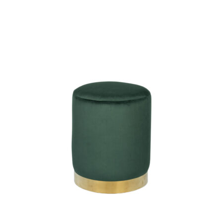 Lenox Forest Green Ottoman