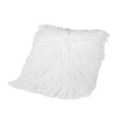 Mohair White Pillow