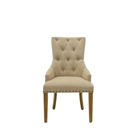 Natural, Nailhead Chair - Image 2
