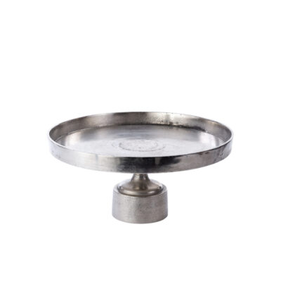 Polished Metal Tray, Round 22.75 ”