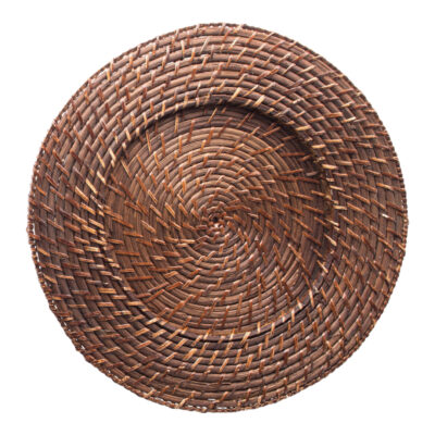 Round Wicker Charger