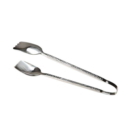 Silver Tongs, Hammered