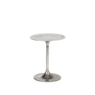 Stella Nickel Accent Table