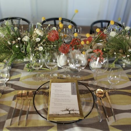 Specialty Mod Leaf Chartreuse Linen - Image 2