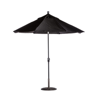 Umbrella, 9' Market, Black