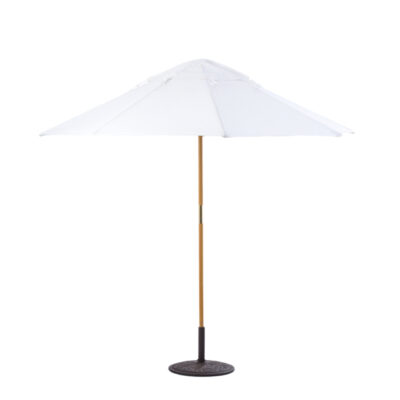 Umbrella, 9' Market, Off White