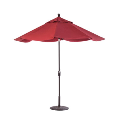 Umbrella, 9' Market, Red