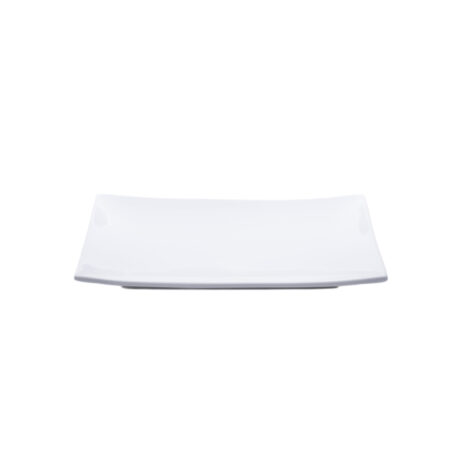 Rectangular White Ceramic Platter 9"x13"