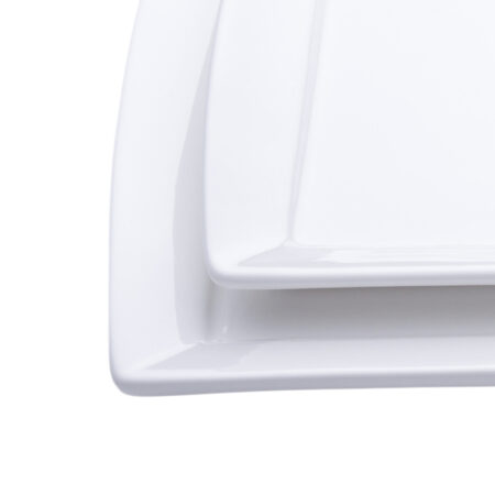 White Rectangular China / Platter 11"x5" - Image 3