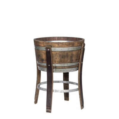 Wine Barrel Beverage Tub w/ Stand